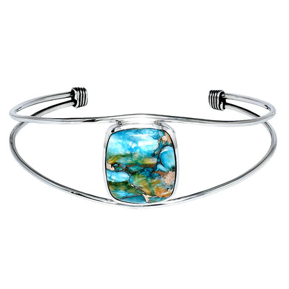 Premium Quality Spiny Oyster Turquoise Cuff Bangle Bracelet B-1013 32-EB10343
