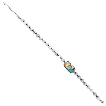 Premium Heart - Spiny Oyster Turquoise Bracelet B-1044 32-EB10354