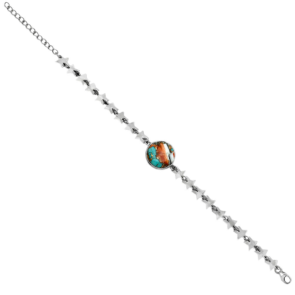Premium Quality Star - Spiny Oyster Turquoise Bracelet B-1044 32-EB10355