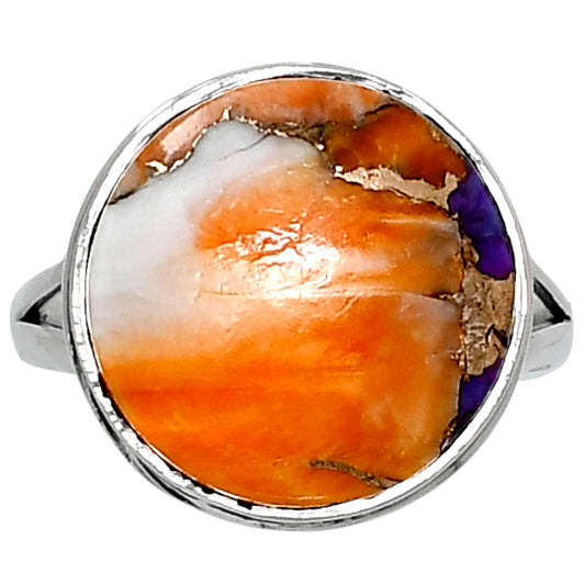 Premium Spiny Oyster Turquoise Ring size-10 R-1008 32-ER12366