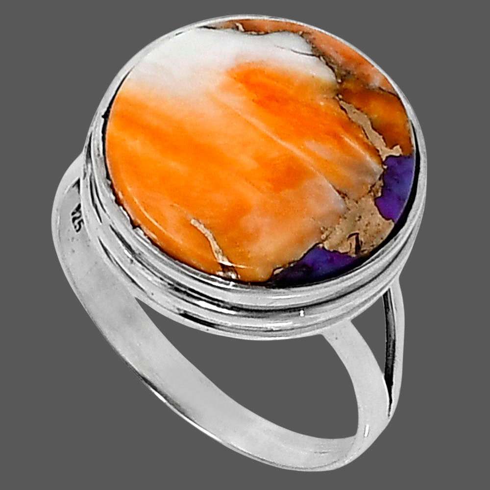 Premium Spiny Oyster Turquoise Ring size-10 R-1008 32-ER12366