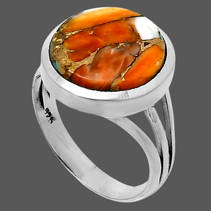 Premium Spiny Oyster Turquoise Ring size-7 R-1006 32-ER12419