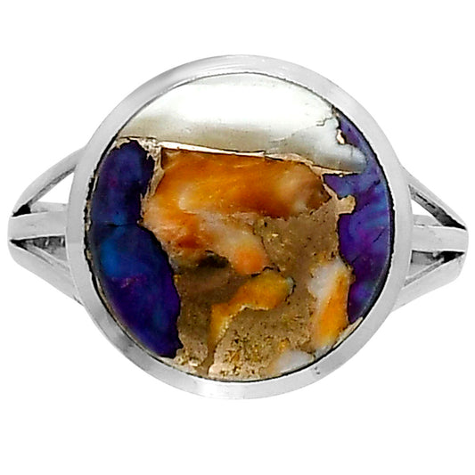 Premium Spiny Oyster Turquoise Ring size-10 R-1006 32-ER12465