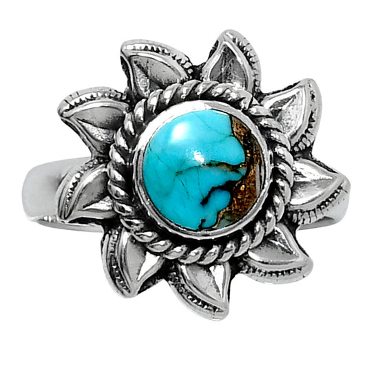 Premium Spiny Oyster Turquoise Ring size-7 R-1617 32-ER12500