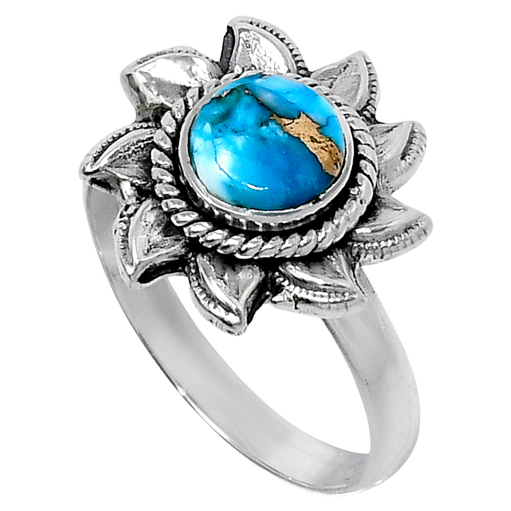 Premium Spiny Oyster Turquoise Ring size-9 R-1617 32-ER12505