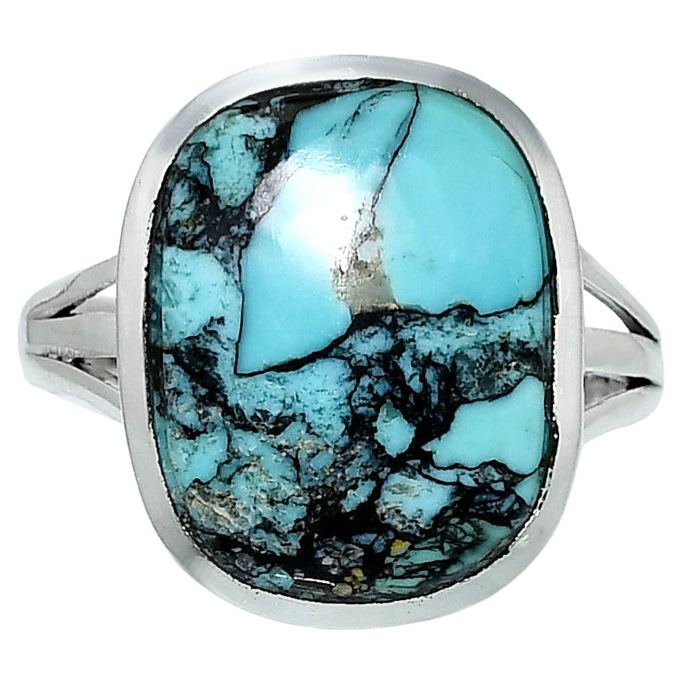 Premium Lucky Charm Tibetan Turquoise Ring size-10 R-1006 33-ER12516