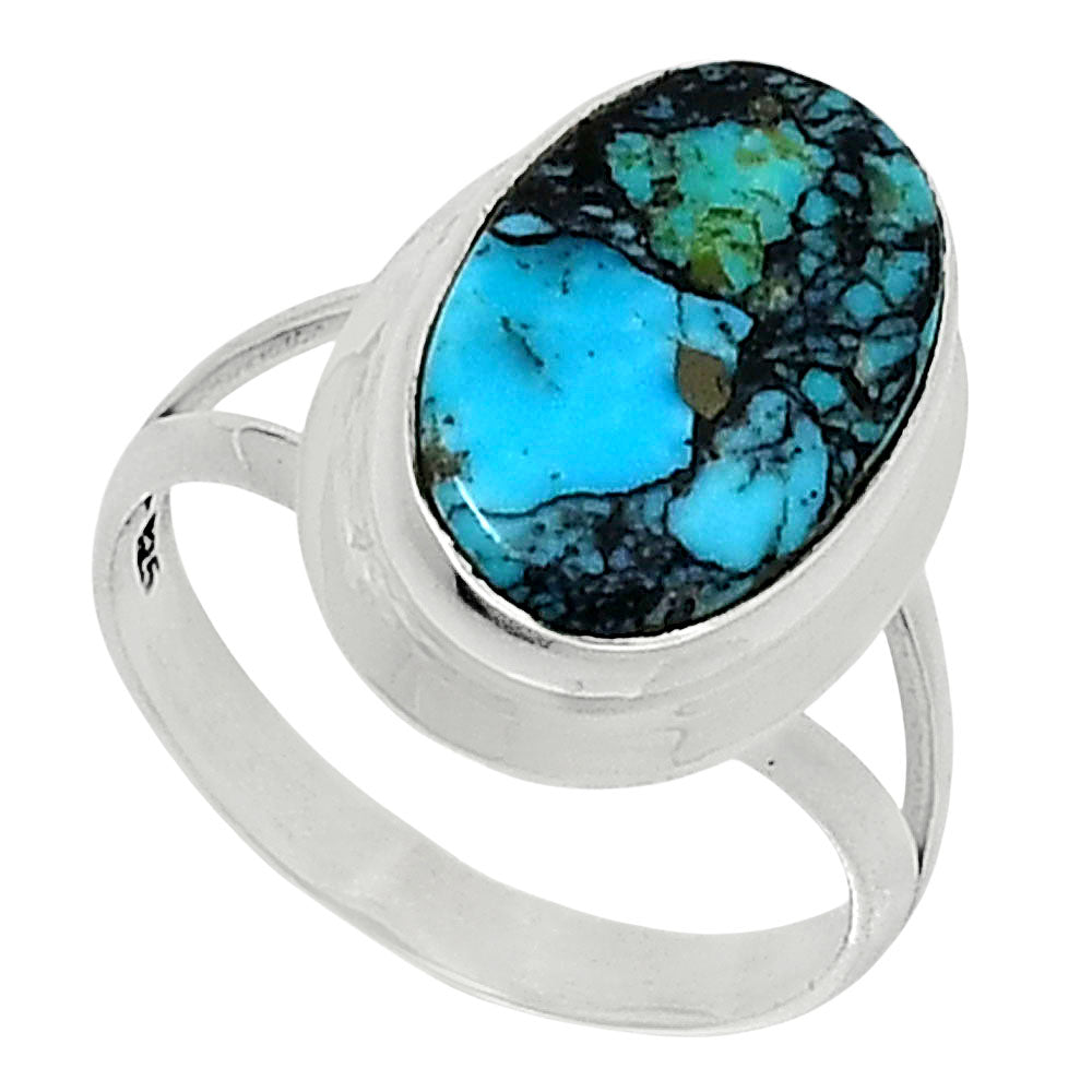 Premium Quality Lucky Charm Tibetan Turquoise Ring size-7 R-1008 33-ER12550