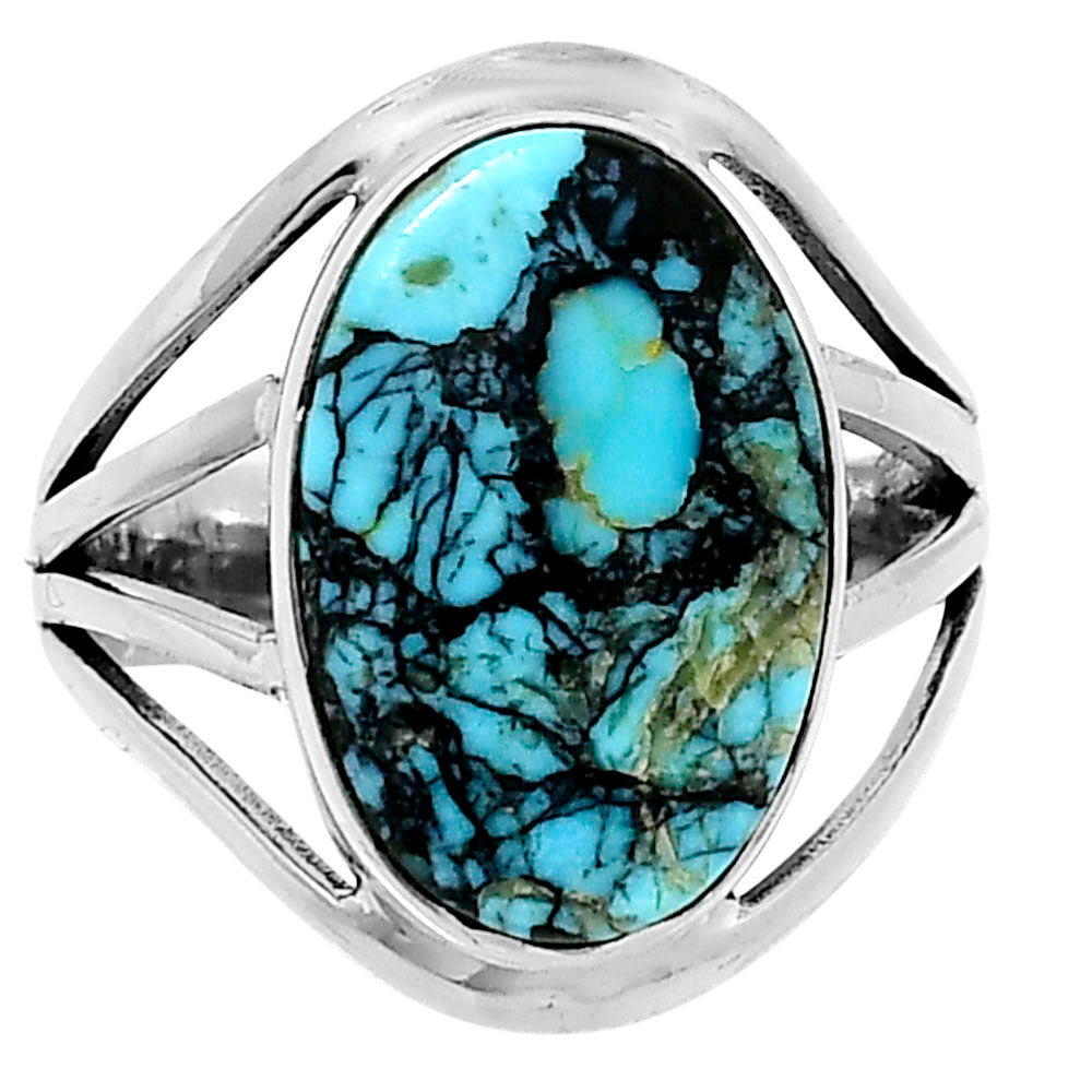 Premium Lucky Charm Tibetan Turquoise Ring size-10 R-1219 33-ER12620