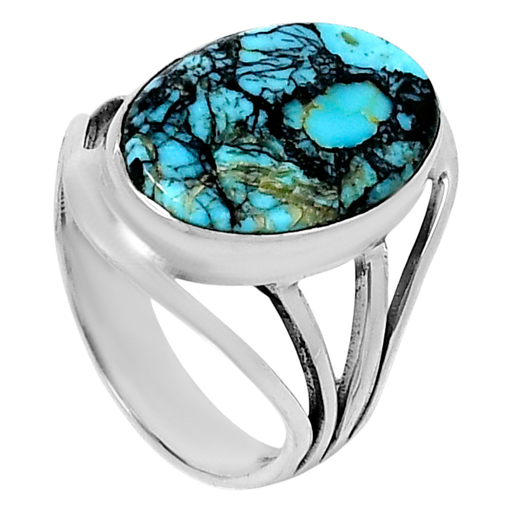 Premium Lucky Charm Tibetan Turquoise Ring size-10 R-1219 33-ER12620