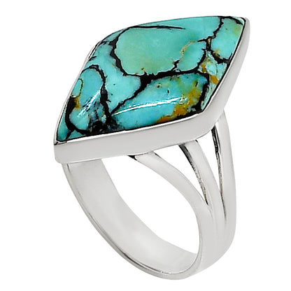 Lucky Charm Tibetan Turquoise Ring size-10 R-1003 33-ER15069