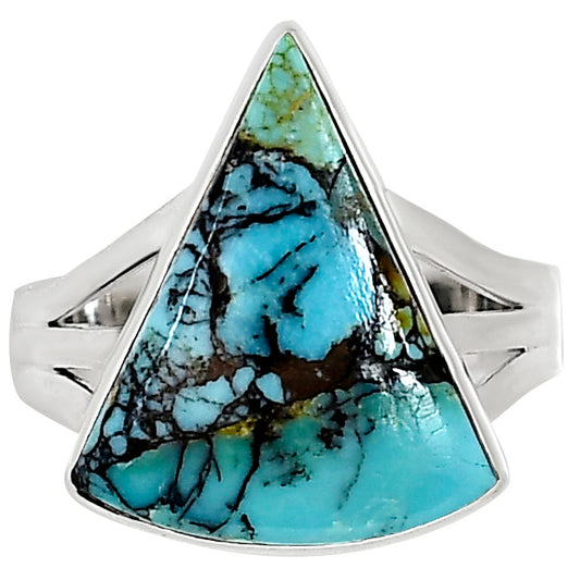 Lucky Charm Tibetan Turquoise Ring size-10 R-1003 33-ER15071