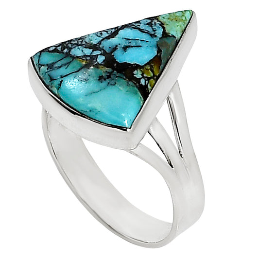 Lucky Charm Tibetan Turquoise Ring size-10 R-1003 33-ER15071