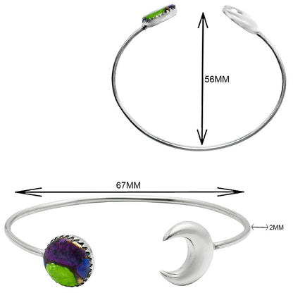 Premium Quality Multi Copper Turquoise Cuff Bangle Bracelet B-1046 34-EB10370