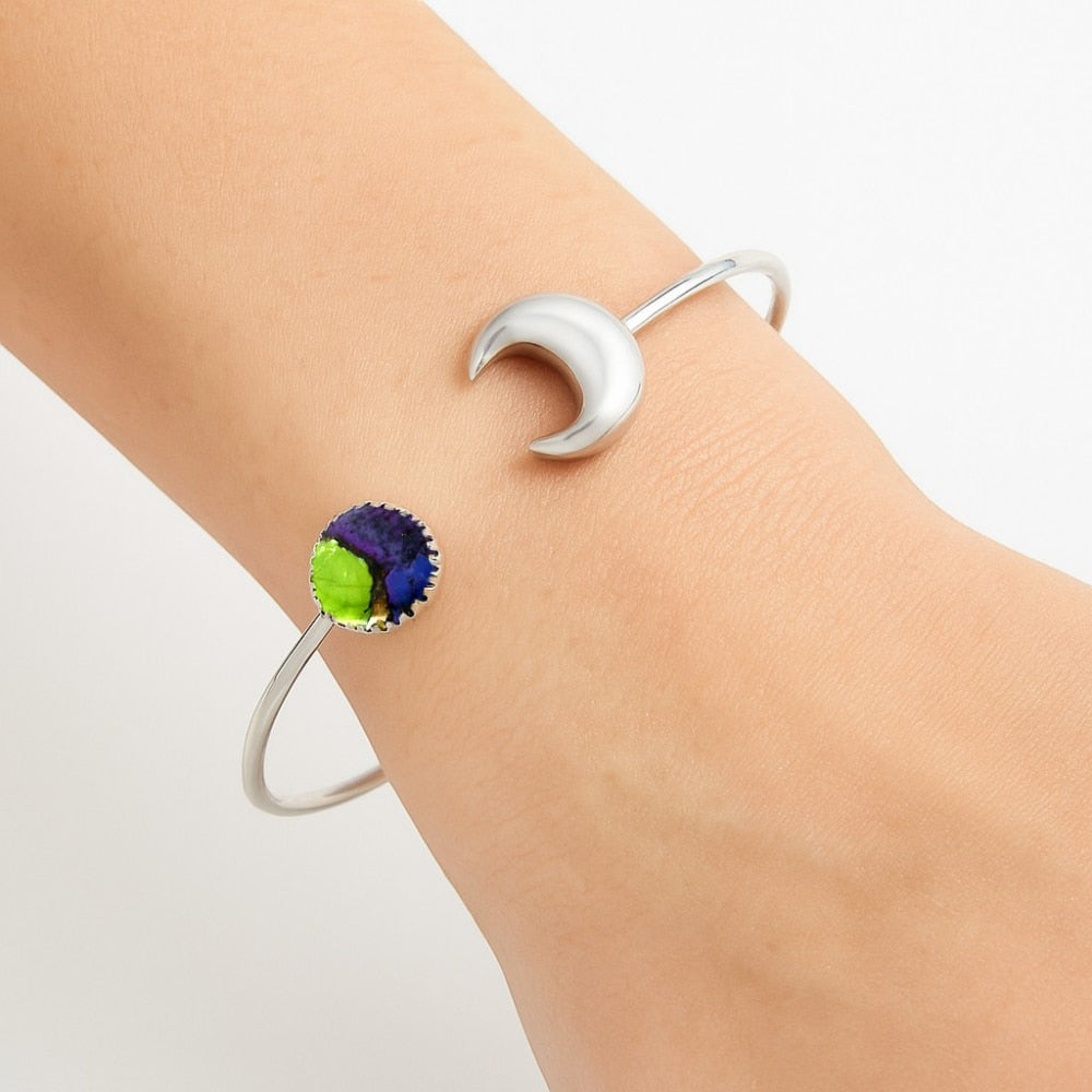 Premium Quality Multi Copper Turquoise Cuff Bangle Bracelet B-1046 34-EB10370