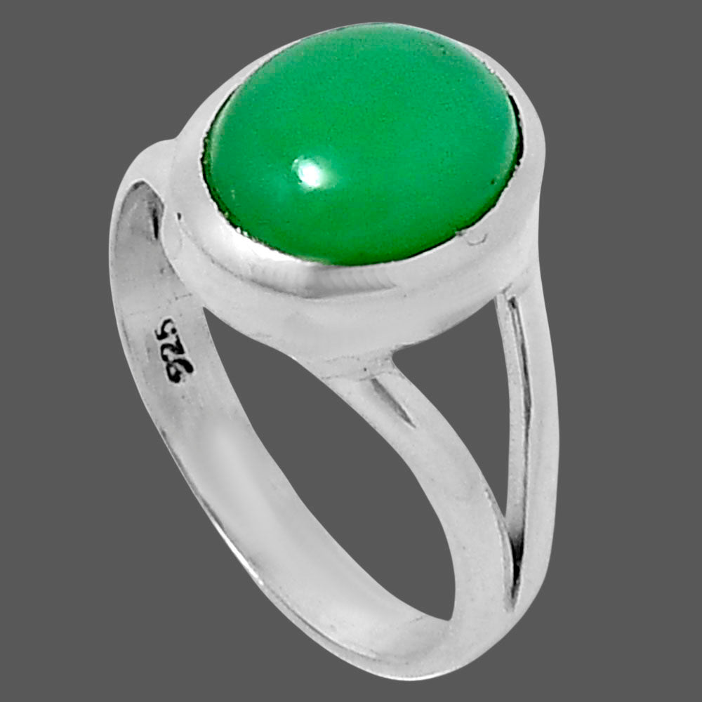 Premium Chrysoprase - Australia Ring size-6 R-1005 35-ER12698