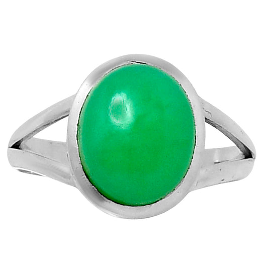 Premium Chrysoprase - Australia Ring size-7 R-1005 35-ER12704