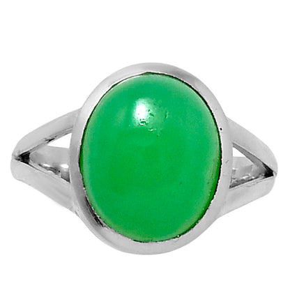 Premium Chrysoprase - Australia Ring size-7 R-1005 35-ER12705