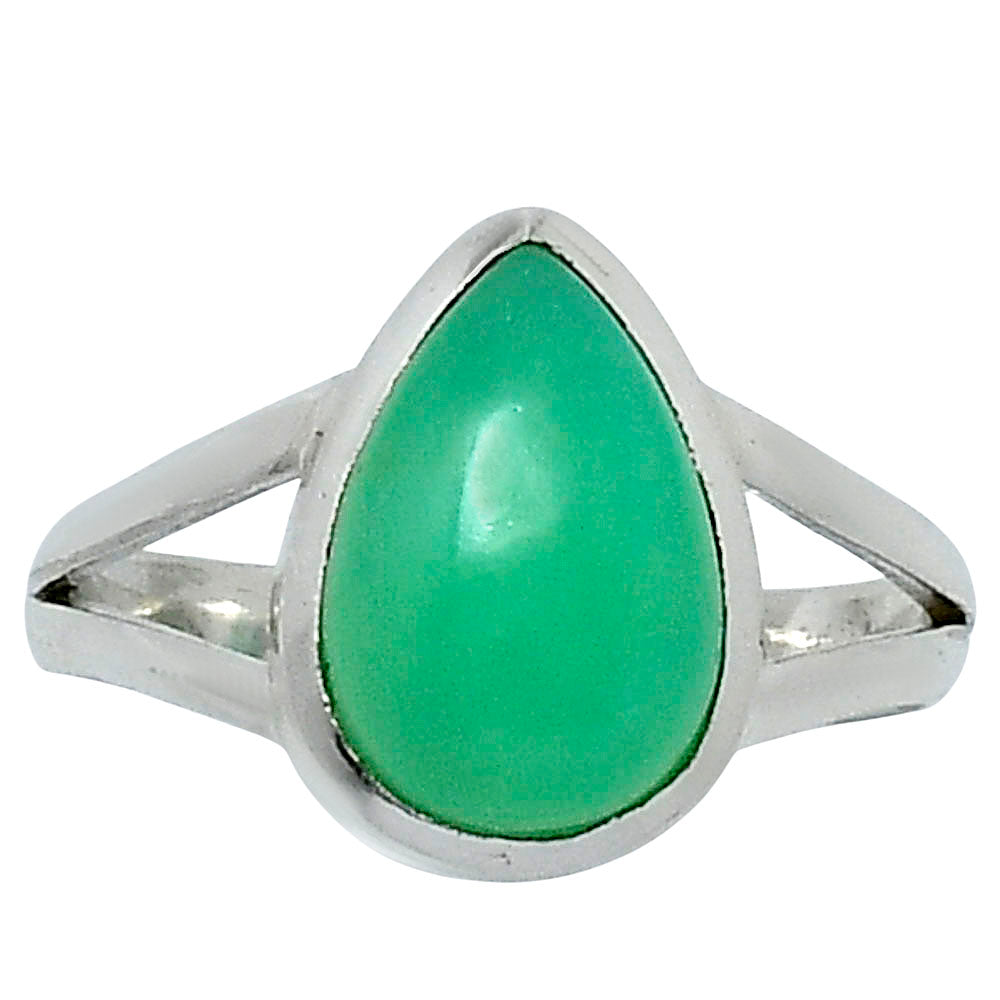 Premium Chrysoprase - Australia Ring size-7 R-1005 35-ER12708