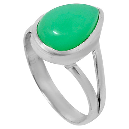 Premium Chrysoprase - Australia Ring size-7 R-1005 35-ER12708