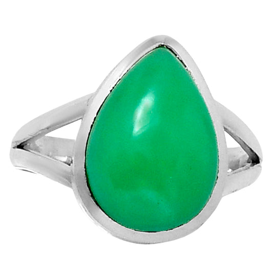 Premium Chrysoprase - Australia Ring size-7 R-1005 35-ER12713