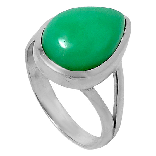 Premium Chrysoprase - Australia Ring size-7 R-1005 35-ER12713