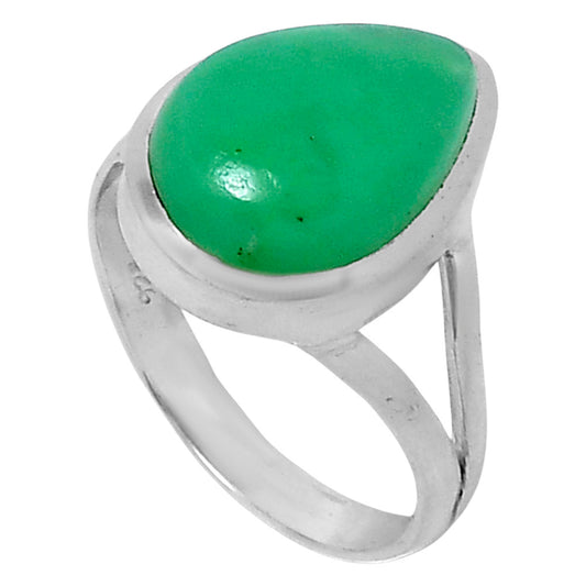 Premium Chrysoprase - Australia Ring size-7 R-1005 35-ER12714