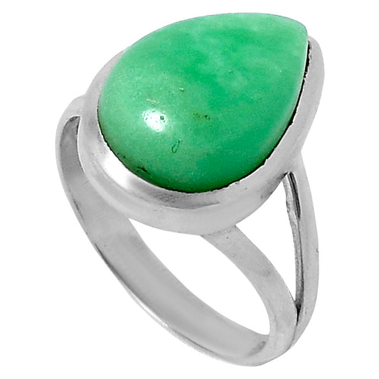 Premium Chrysoprase - Australia Ring size-7 R-1005 35-ER12715