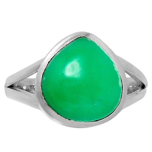 Premium Chrysoprase - Australia Ring size-7 R-1005 35-ER12716