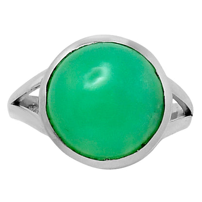 Premium Chrysoprase - Australia Ring size-7 R-1005 35-ER12718