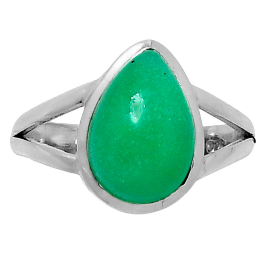 Premium Chrysoprase - Australia Ring size-7 R-1005 35-ER12721
