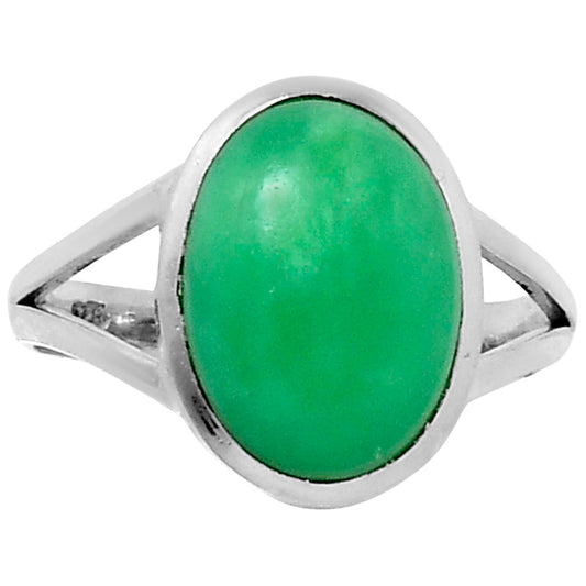 Premium Chrysoprase - Australia Ring size-9 R-1005 35-ER12757