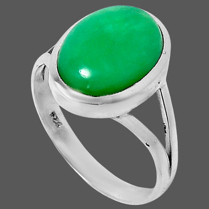 Premium Chrysoprase - Australia Ring size-9 R-1005 35-ER12757