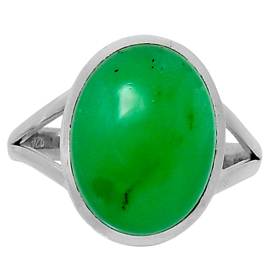 Premium Chrysoprase - Australia Ring size-10 R-1005 35-ER12766