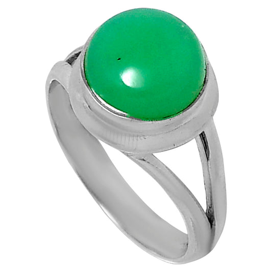Premium Chrysoprase - Australia Ring size-6 R-1008 35-ER12773