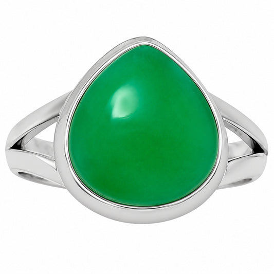 Premium Chrysoprase - Australia Ring size-6 R-1008 35-ER12775
