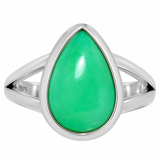 Premium Chrysoprase - Australia Ring size-6 R-1008 35-ER12782