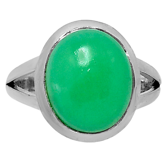 Premium Chrysoprase - Australia Ring size-6 R-1008 35-ER12793