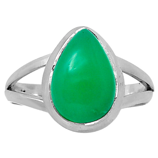 Premium Chrysoprase - Australia Ring size-7 R-1008 35-ER12799