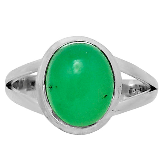 Premium Chrysoprase - Australia Ring size-7 R-1008 35-ER12800