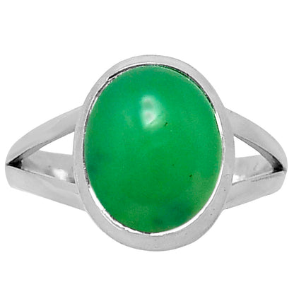 Premium Chrysoprase - Australia Ring size-7 R-1008 35-ER12801
