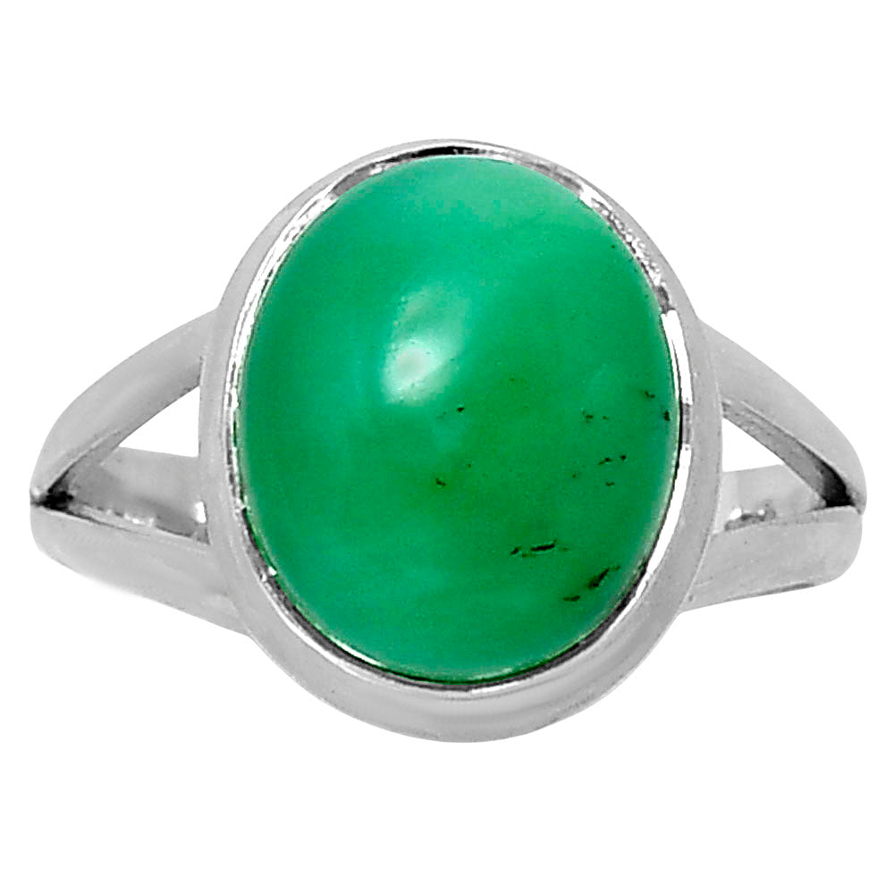 Premium Chrysoprase - Australia Ring size-7 R-1008 35-ER12802