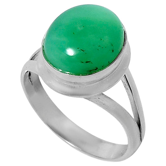 Premium Chrysoprase - Australia Ring size-7 R-1008 35-ER12802