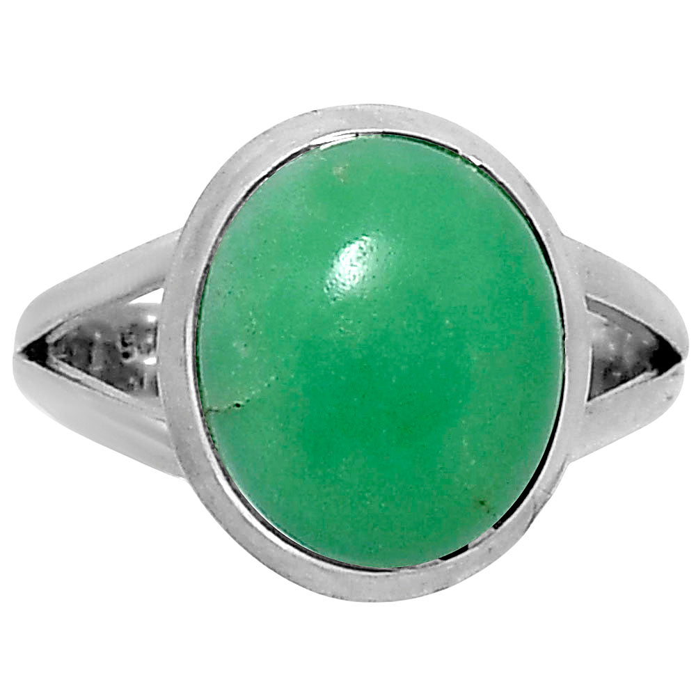 Premium Chrysoprase - Australia Ring size-7 R-1008 35-ER12807