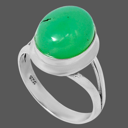 Premium Chrysoprase - Australia Ring size-7 R-1008 35-ER12808