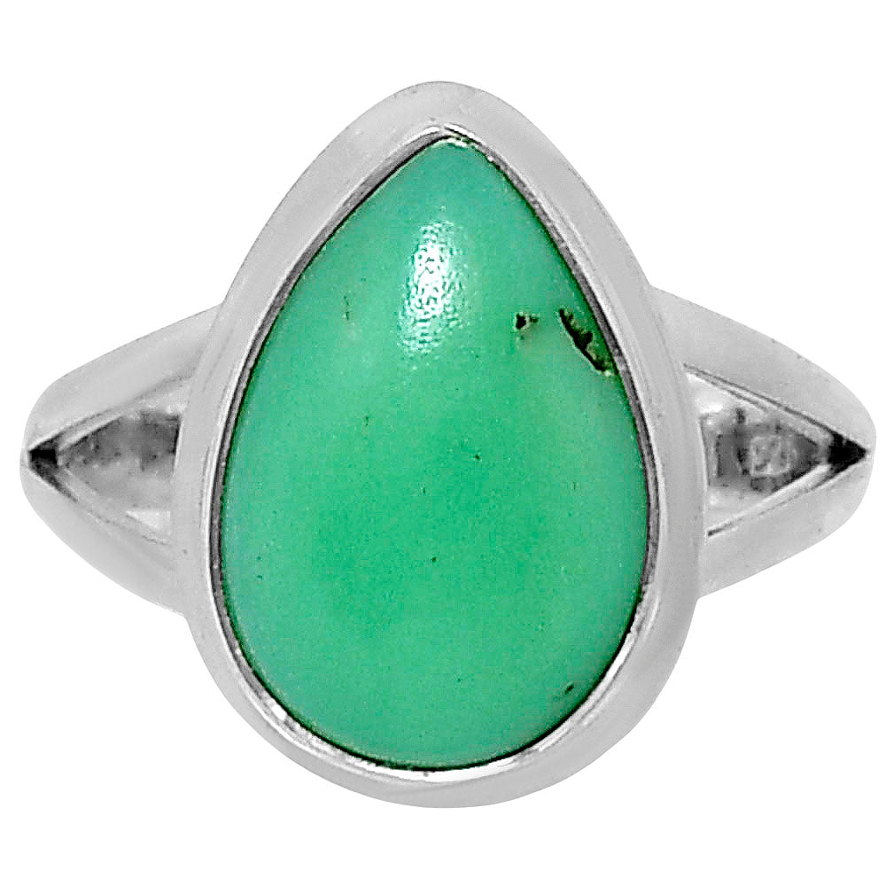 Premium Chrysoprase - Australia Ring size-7 R-1008 35-ER12809