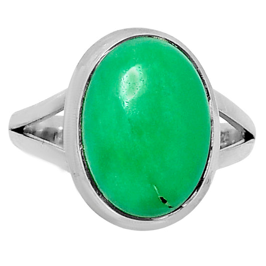 Premium Chrysoprase - Australia Ring size-8 R-1008 35-ER12822