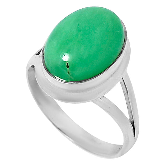 Premium Chrysoprase - Australia Ring size-8 R-1008 35-ER12822