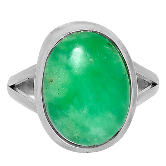 Premium Chrysoprase - Australia Ring size-10 R-1008 35-ER12849