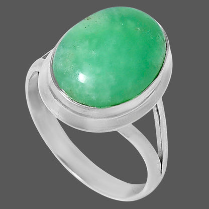 Premium Chrysoprase - Australia Ring size-10 R-1008 35-ER12849