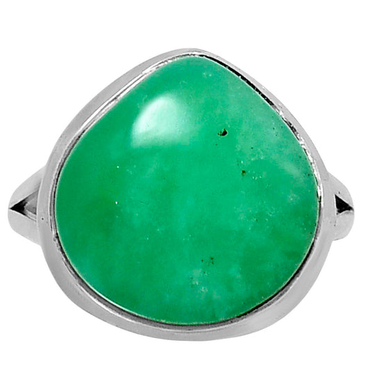 Premium Chrysoprase - Australia Ring size-10 R-1008 35-ER12852